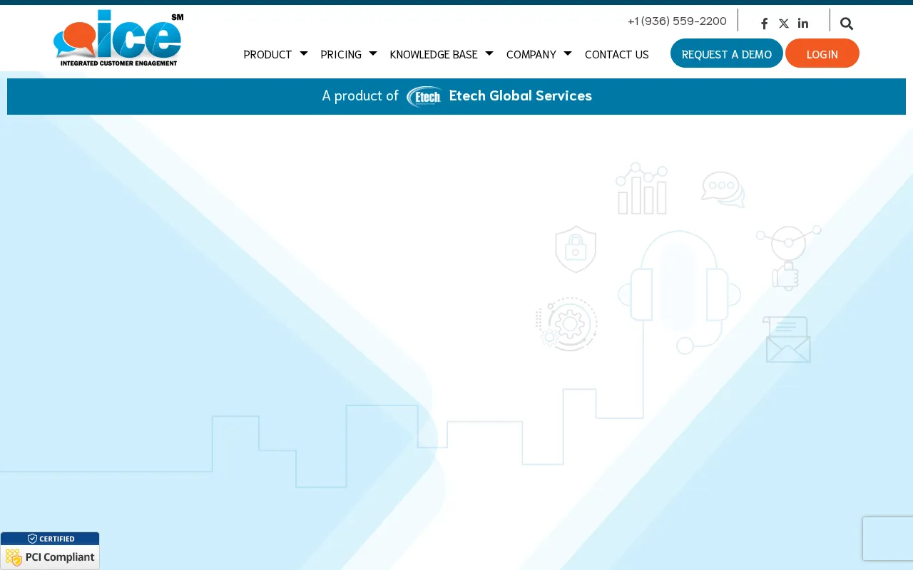 Integrated Customer Engagement (ICE) — preview screenshot