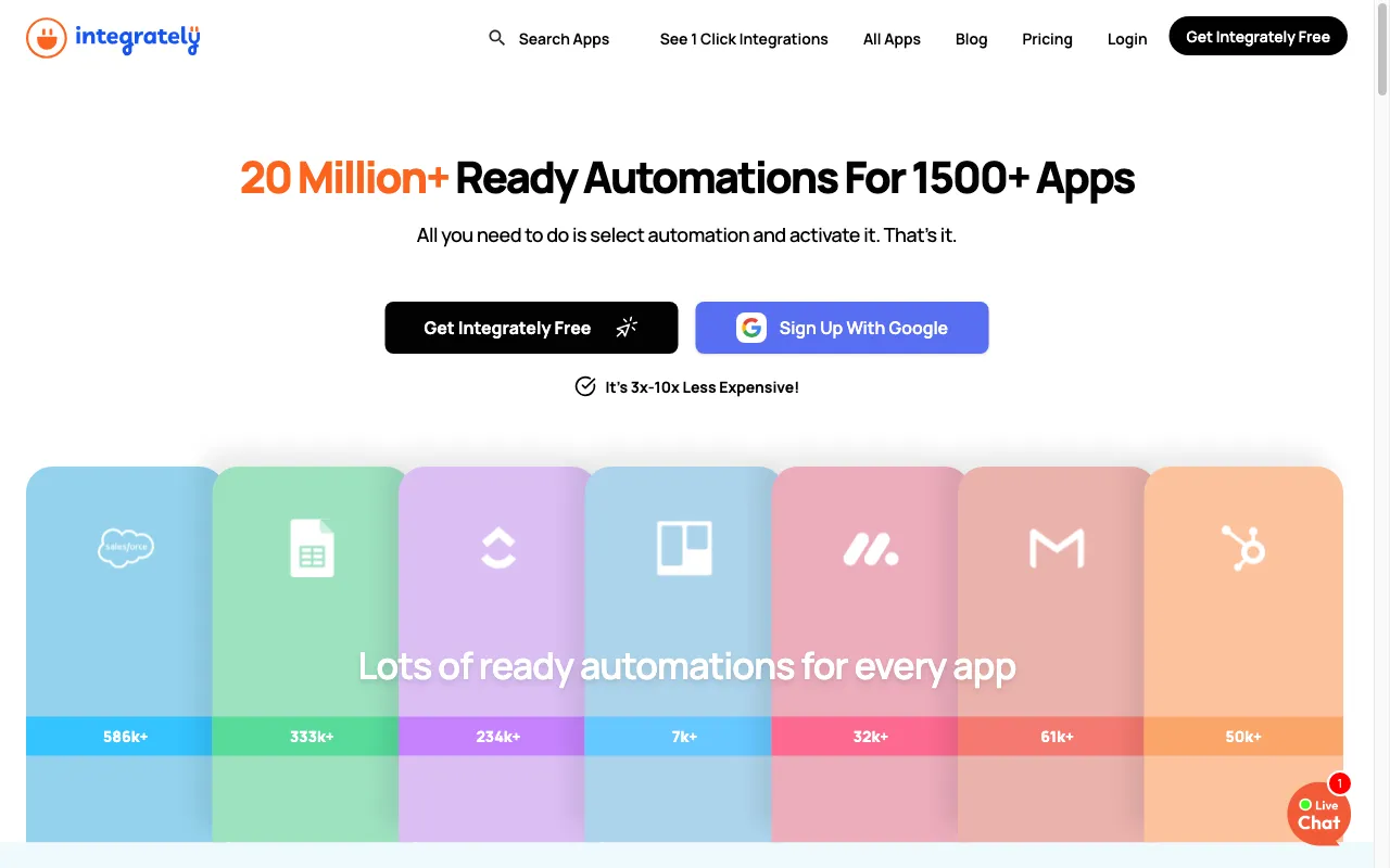 Integrately — preview screenshot