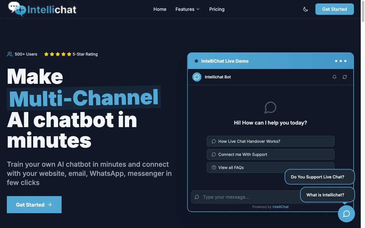IntelliChat — preview screenshot
