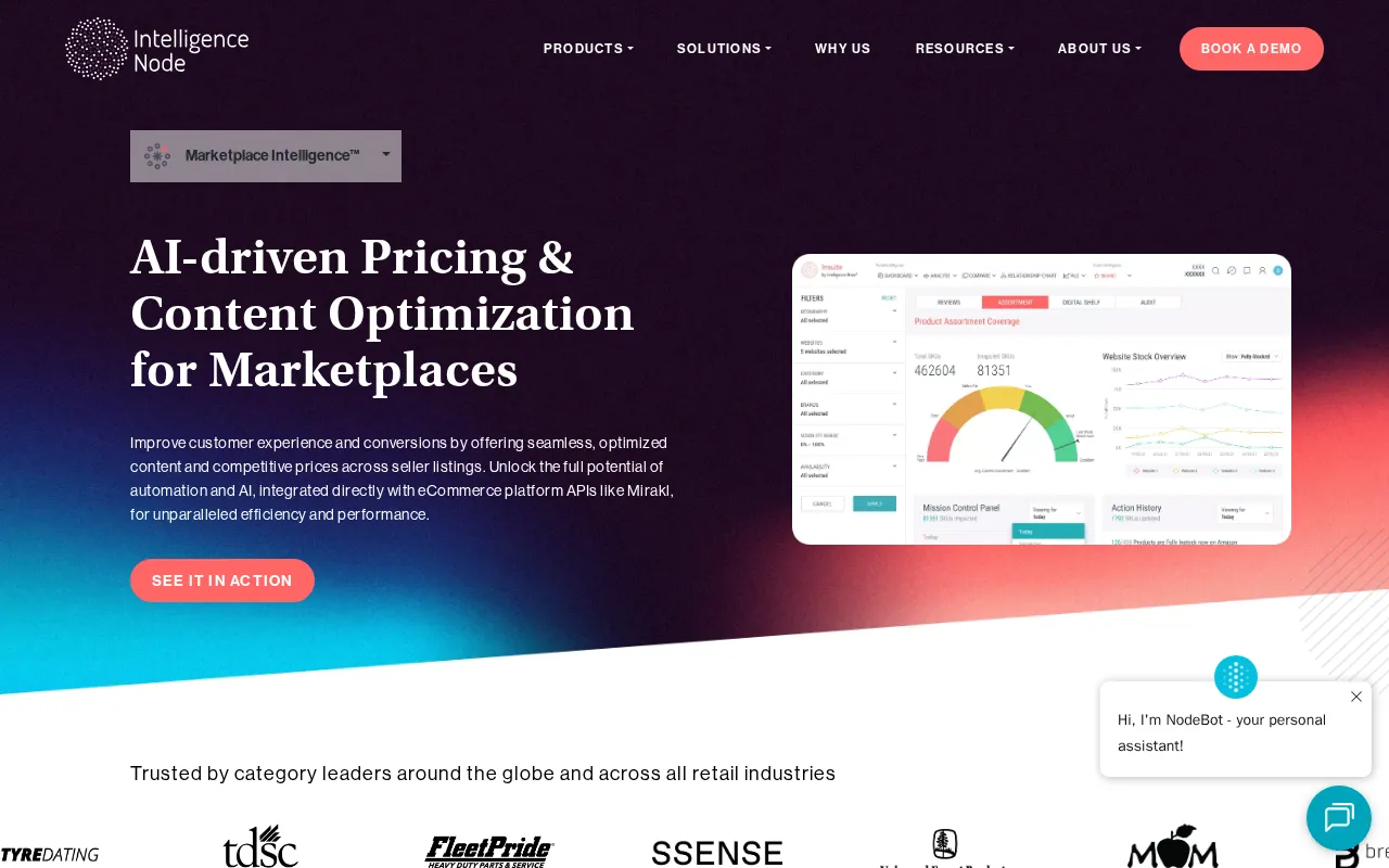 Intelligence Node — pricing page