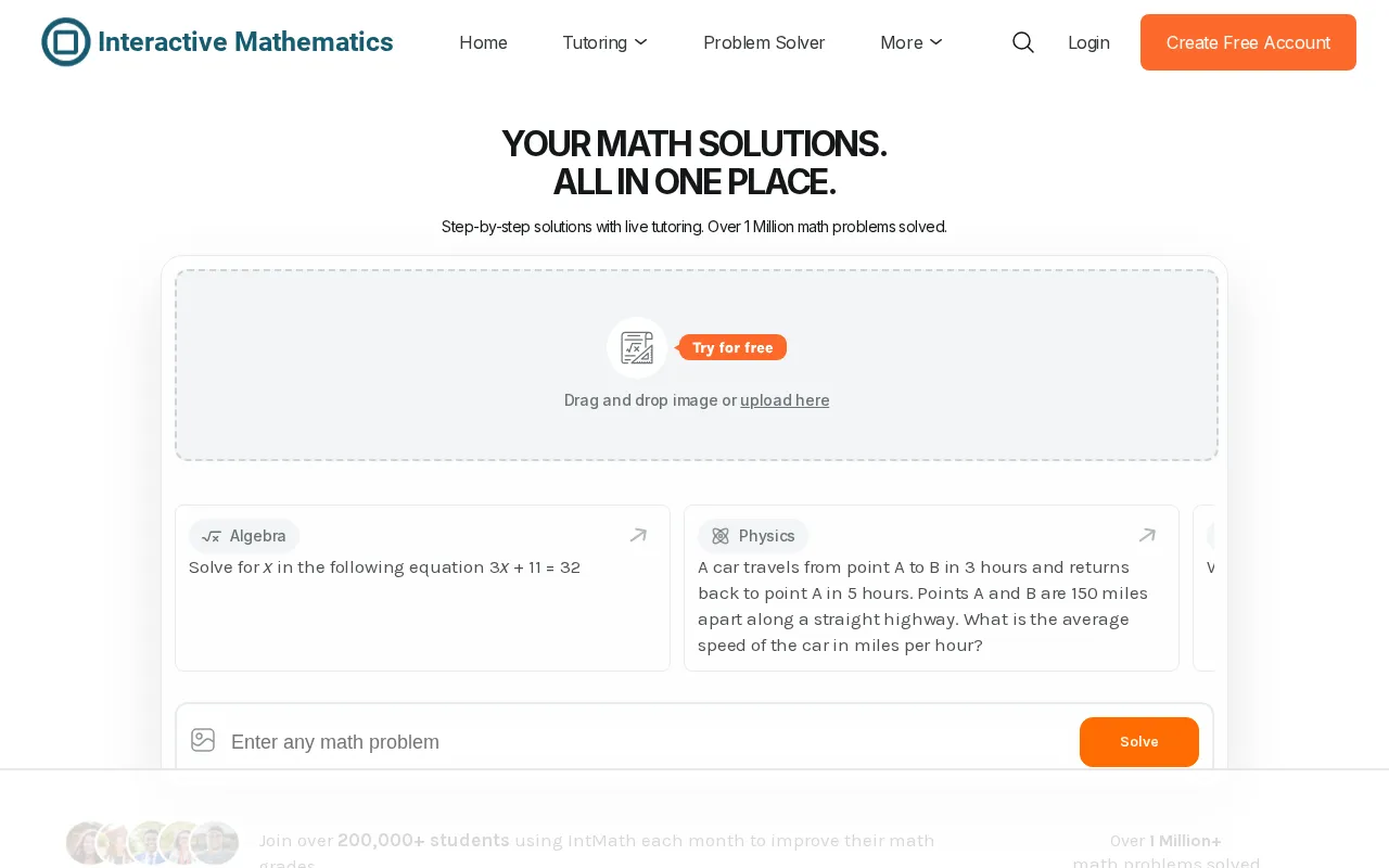 Interactive Mathematics — preview screenshot