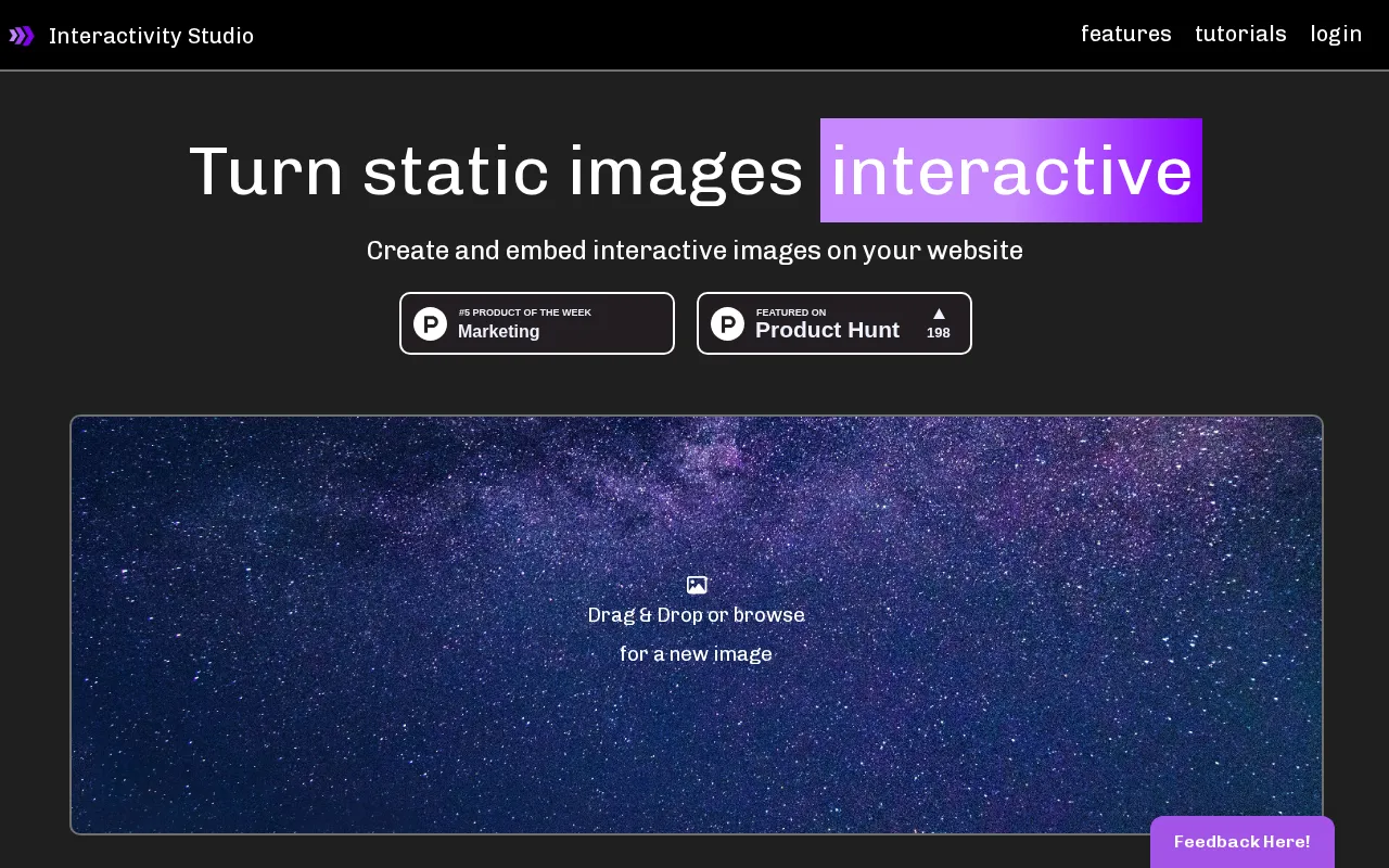 InteractivityStudio — preview screenshot