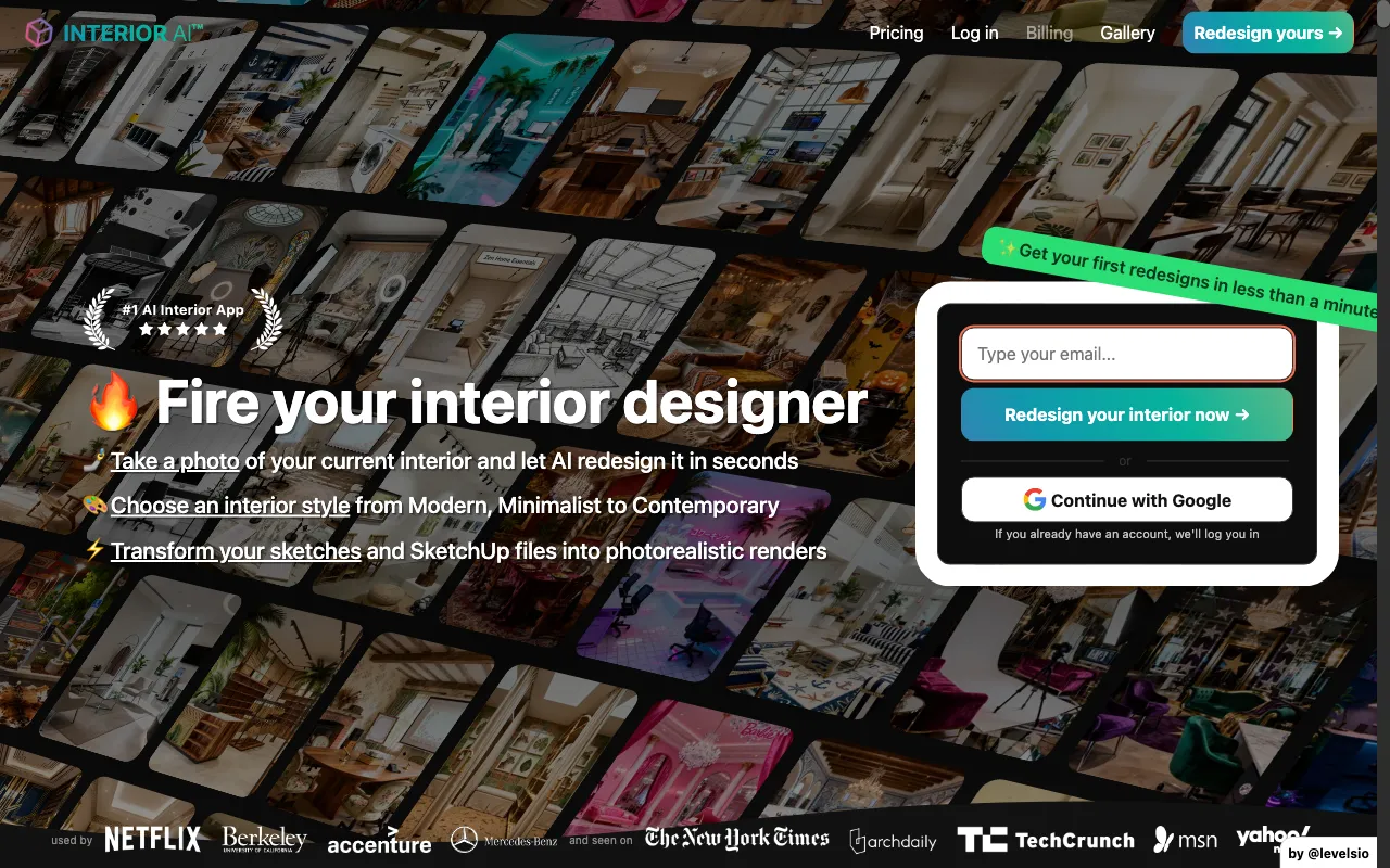 InteriorAI — preview screenshot
