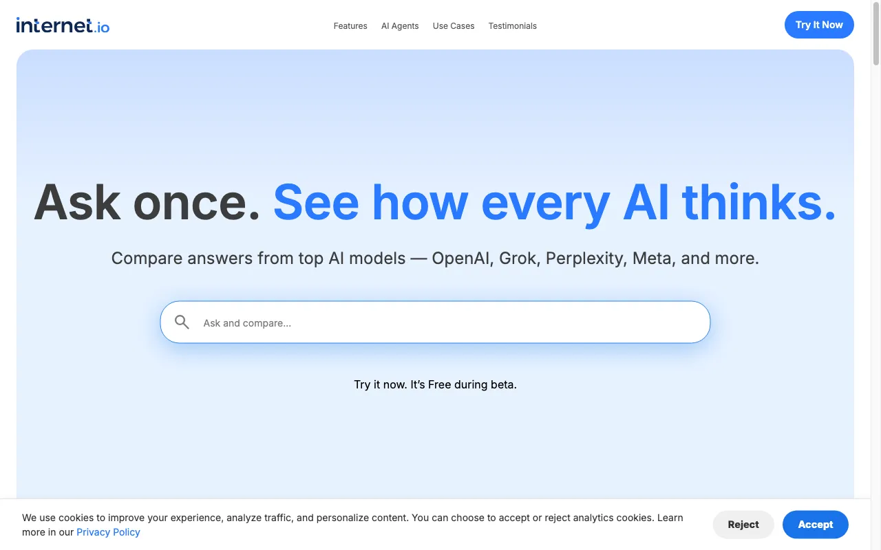 Internet.io — preview screenshot