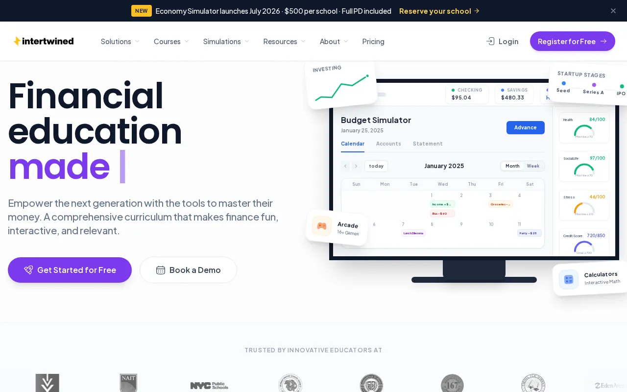 Intertwinedfinance — preview screenshot