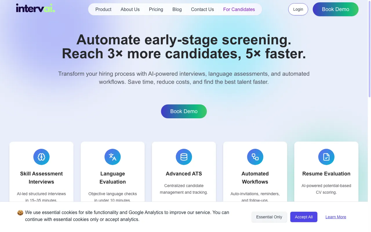 IntervAI — pricing page