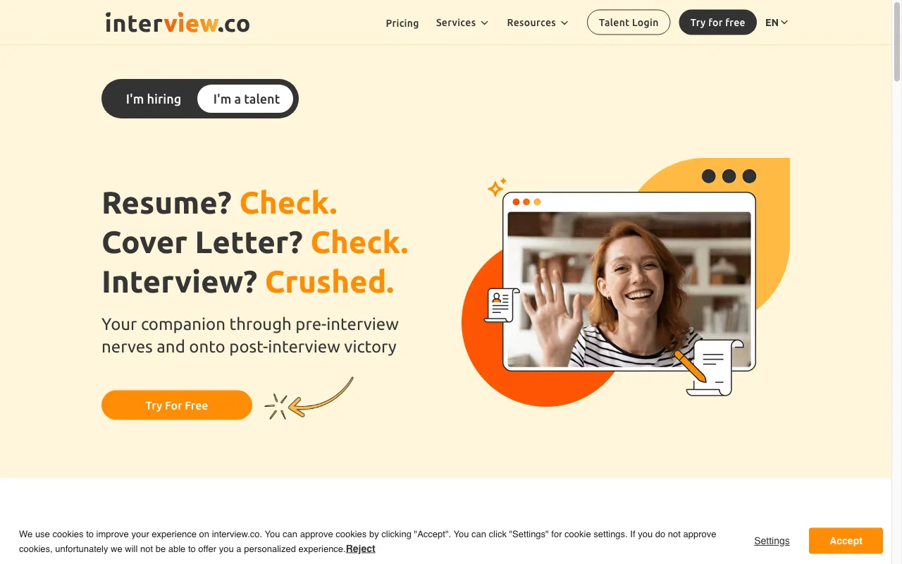 interview.co — preview screenshot