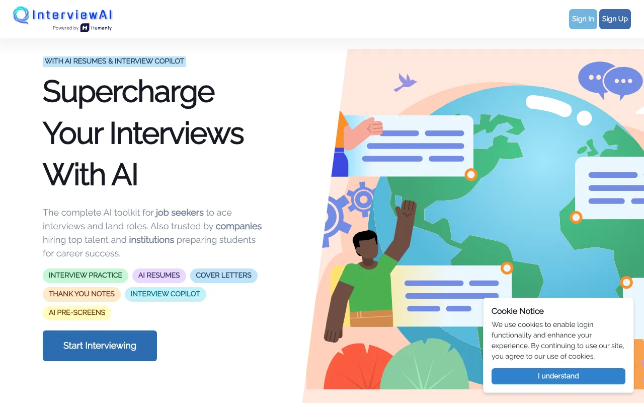 Interviewai — preview screenshot
