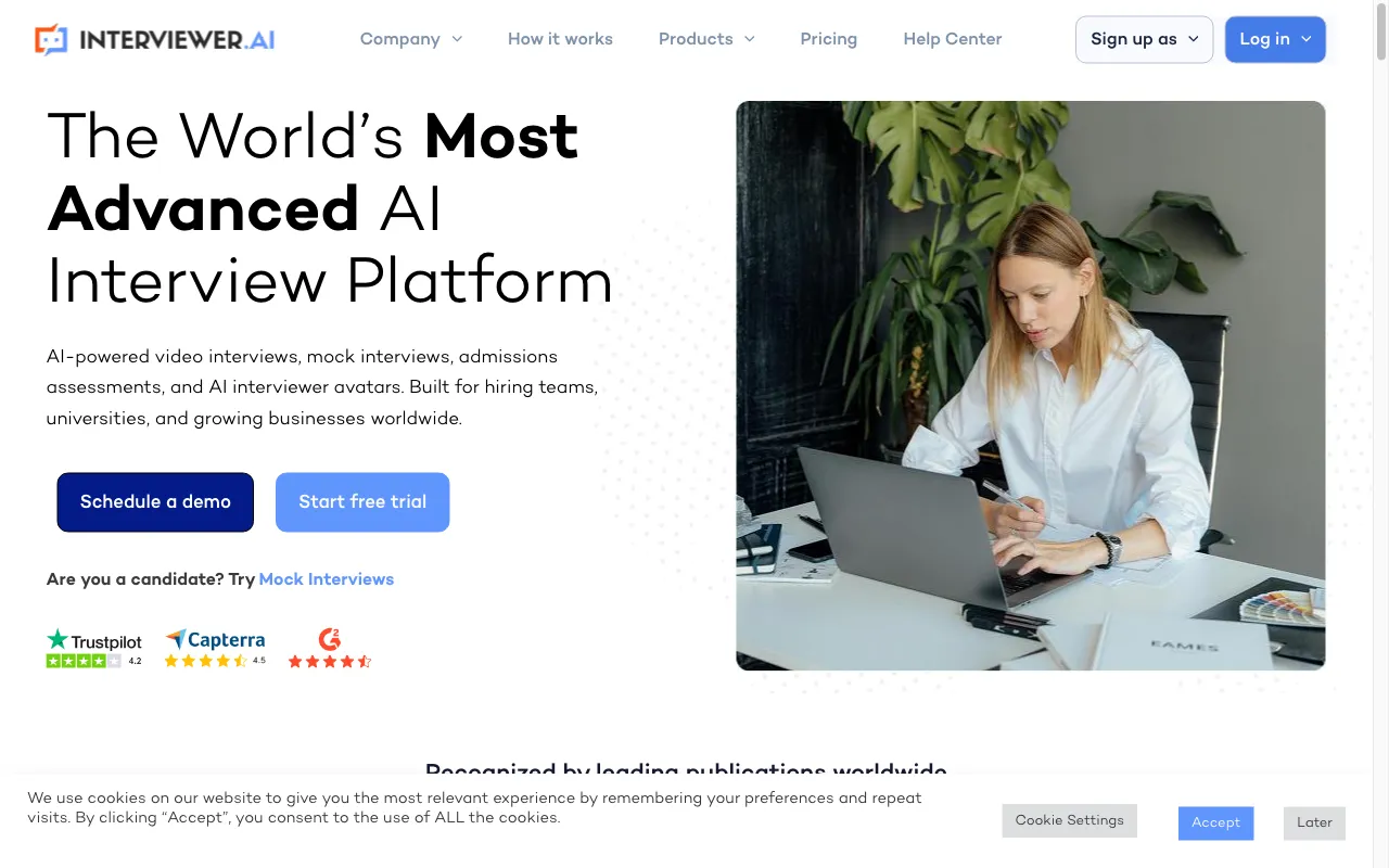 Interviewer.AI — preview screenshot