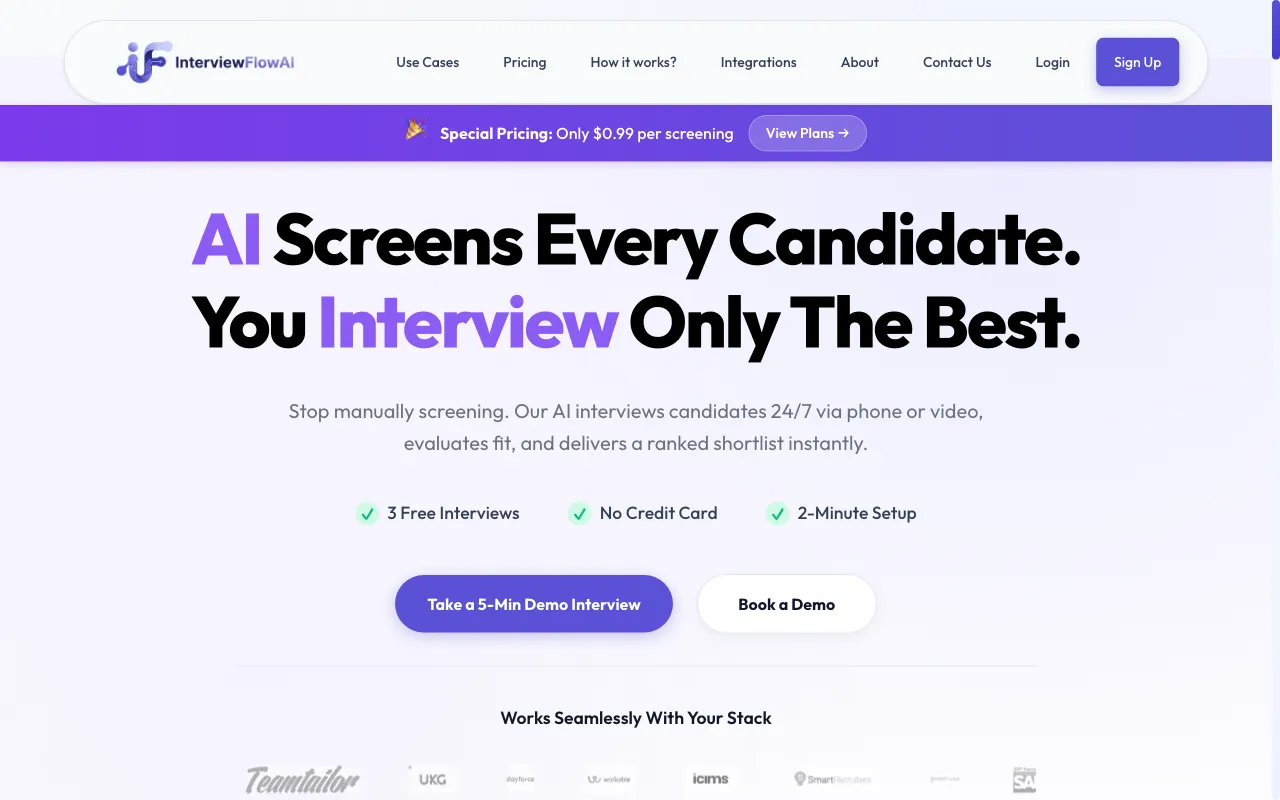 InterviewFlowAI — preview screenshot