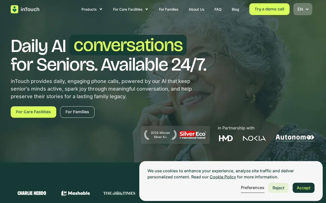 intouch — preview screenshot