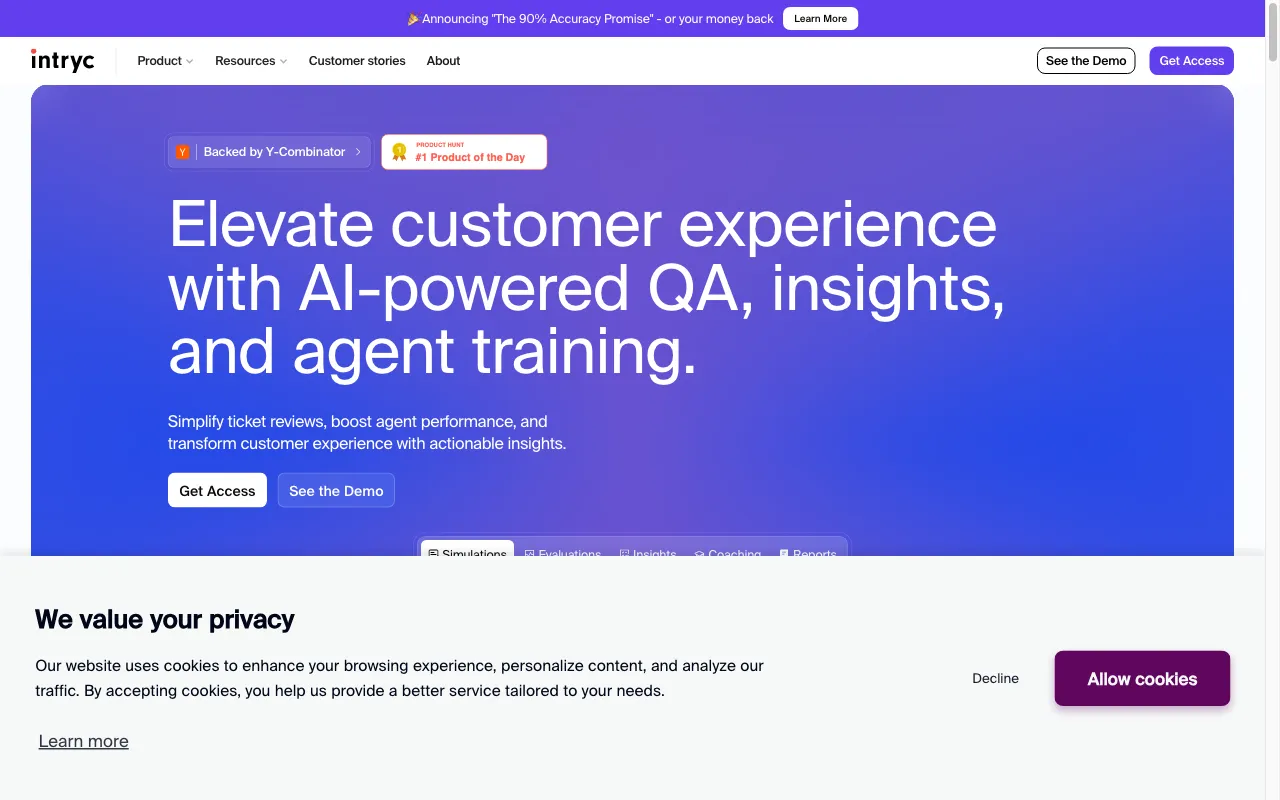 Intryc — preview screenshot