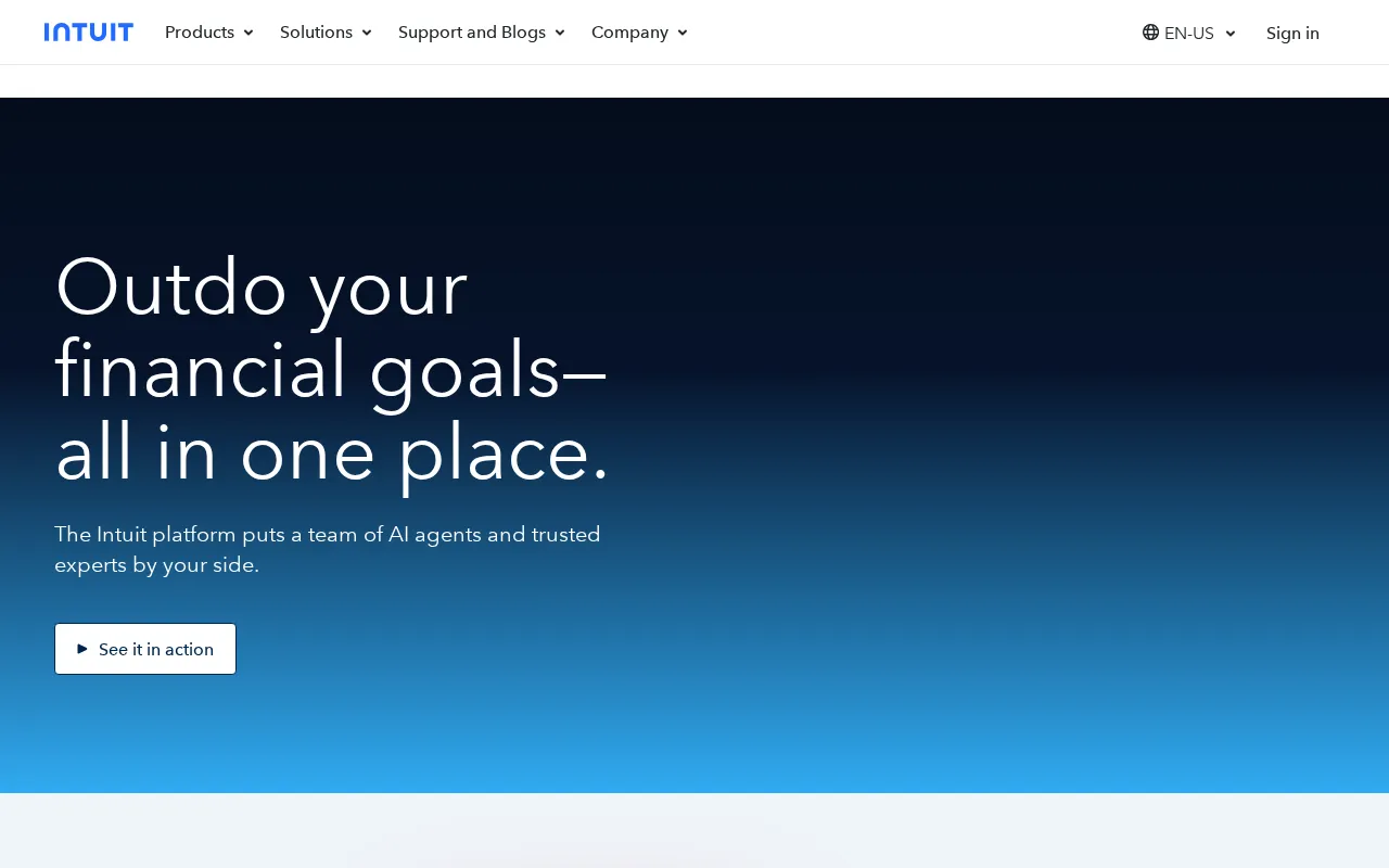 Intuit Assist — preview screenshot