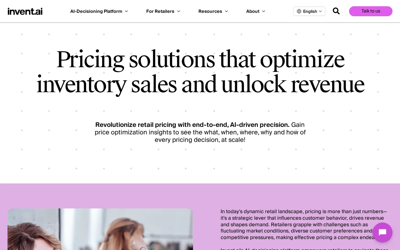 Invent — pricing page