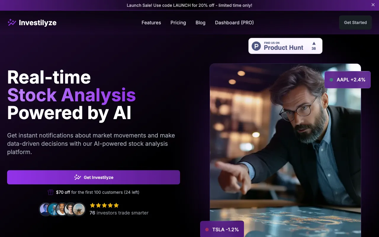 Investilyze — preview screenshot