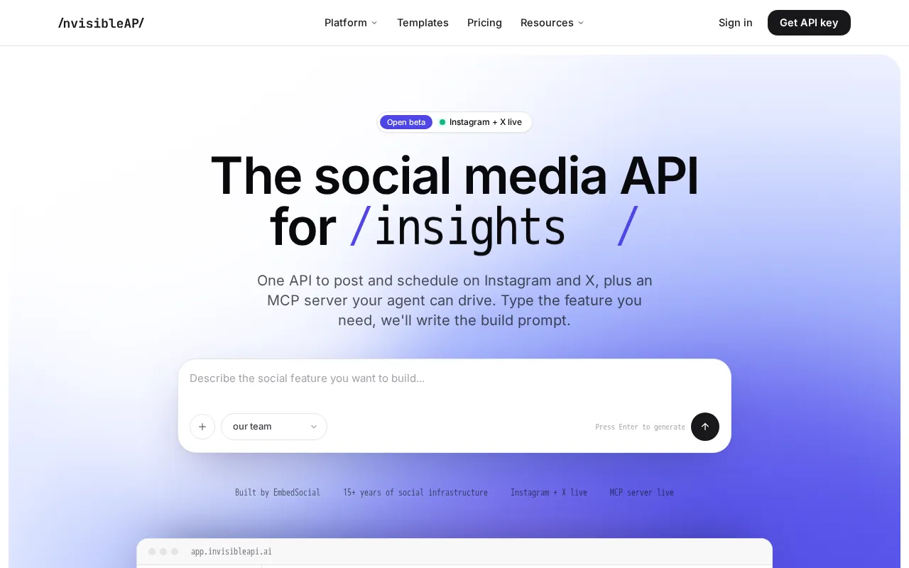 Invisibleapi — preview screenshot