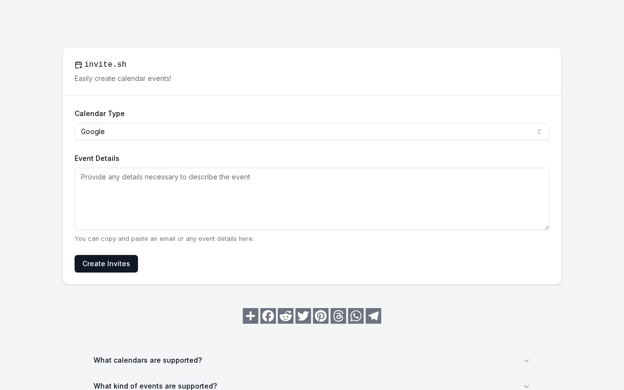 invite.sh — preview screenshot