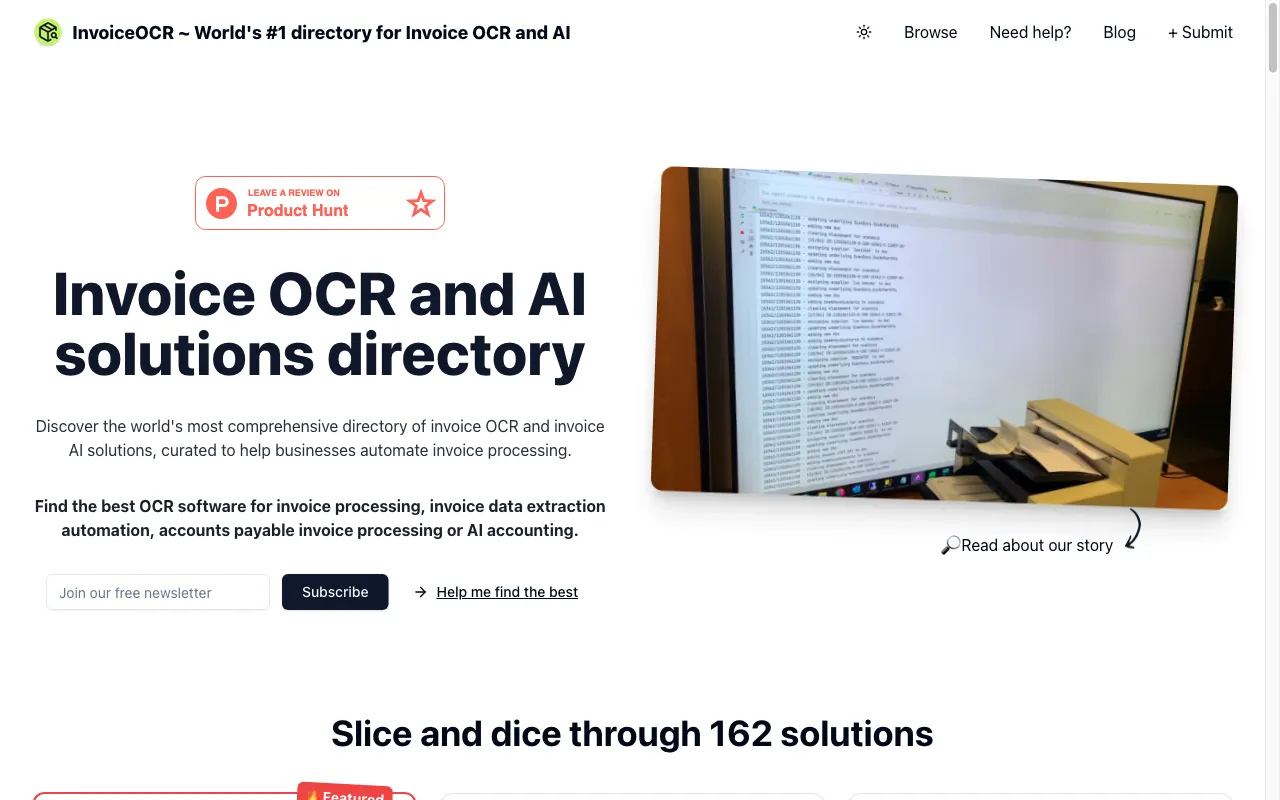 InvoiceOCR — preview screenshot