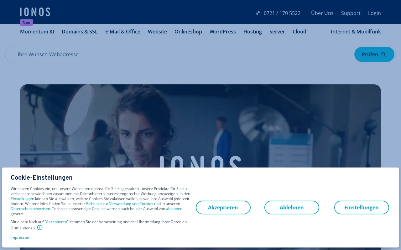 Ionos — preview screenshot