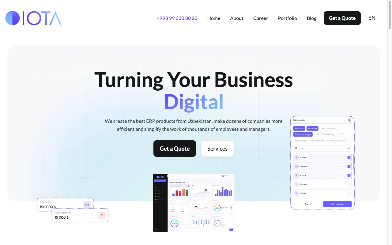 IOTA — preview screenshot