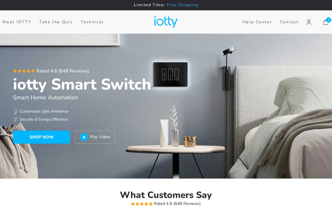 iotty Smart Home — preview screenshot