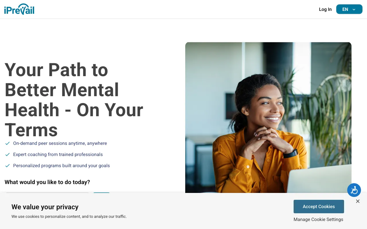 iprevail.com — preview screenshot