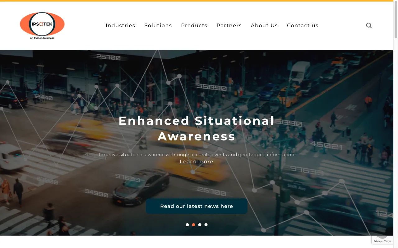 ipsotek.com — preview screenshot