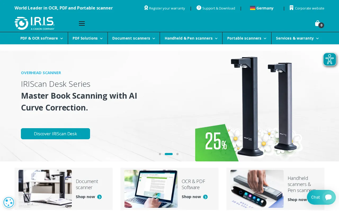 IRISlink Official Store — preview screenshot