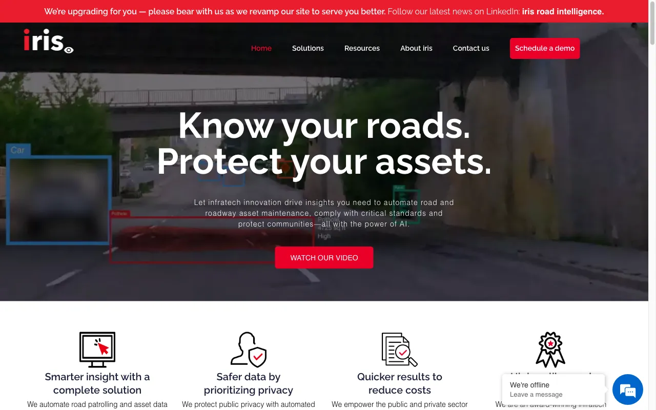 iris roads — preview screenshot