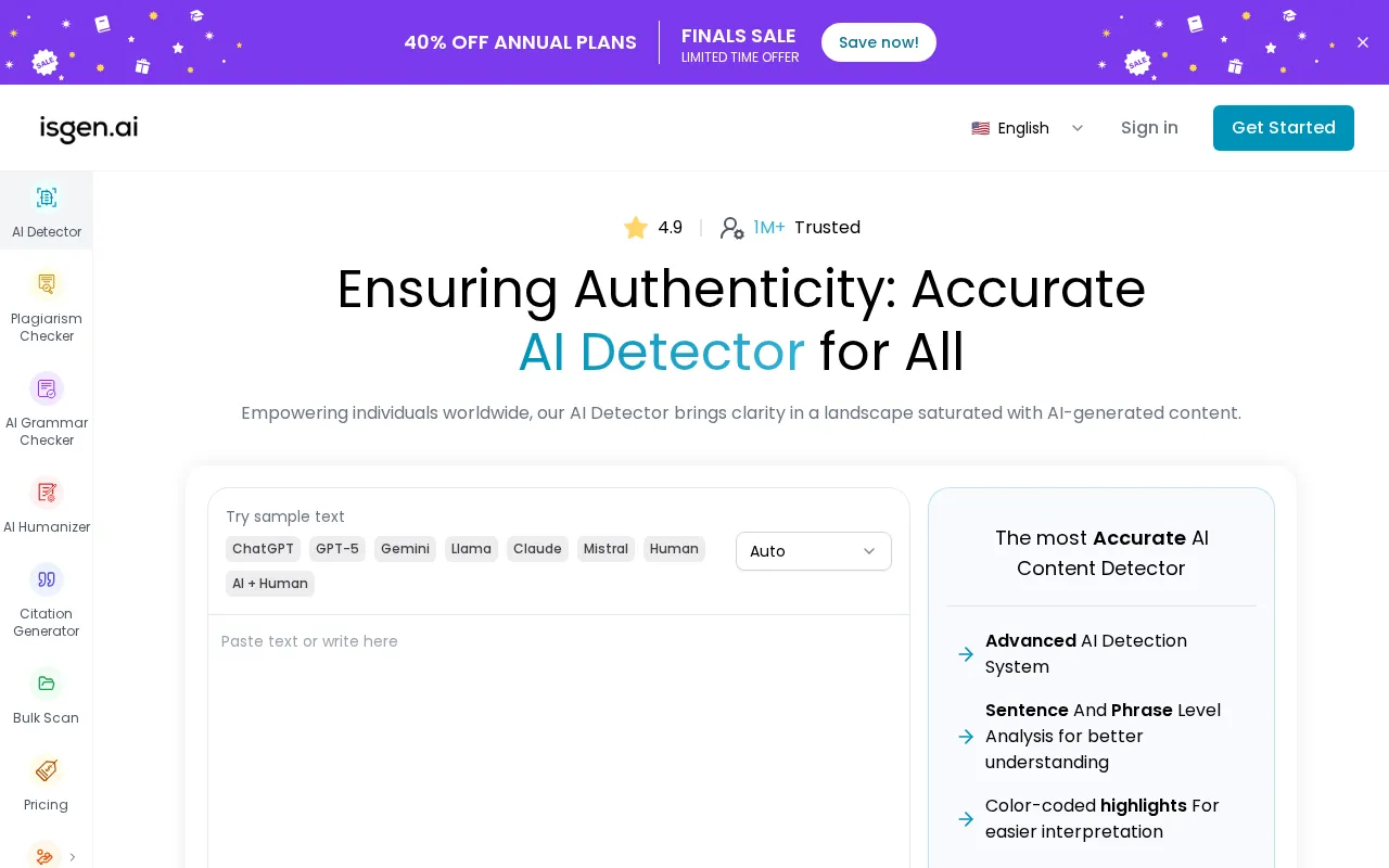 Isgen — preview screenshot
