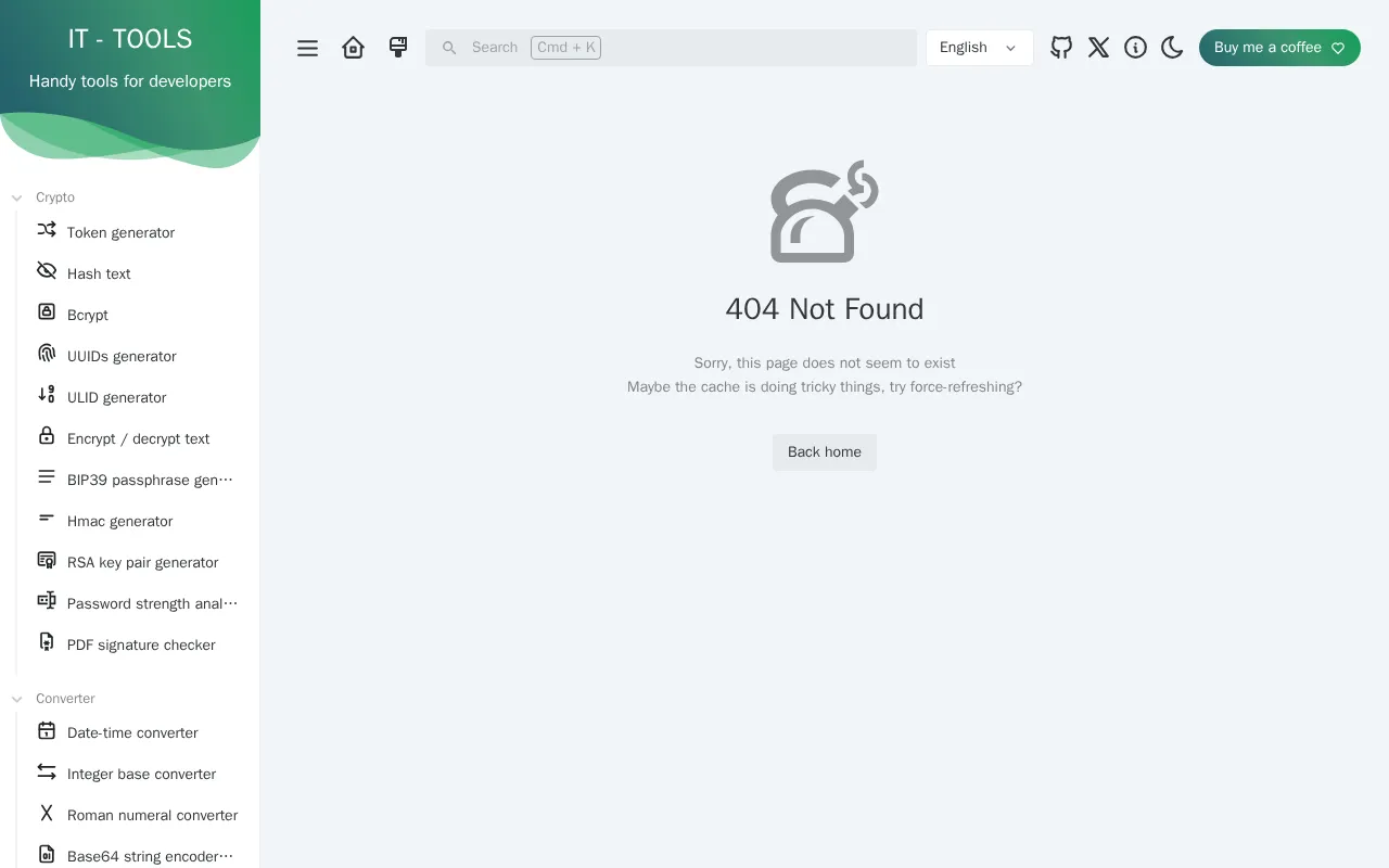 IT Tools — pricing page