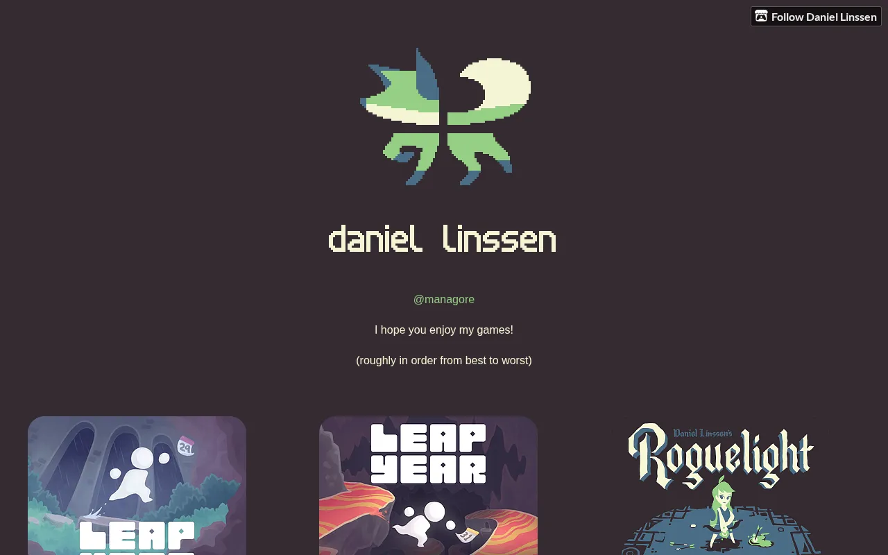 itch.io — preview screenshot