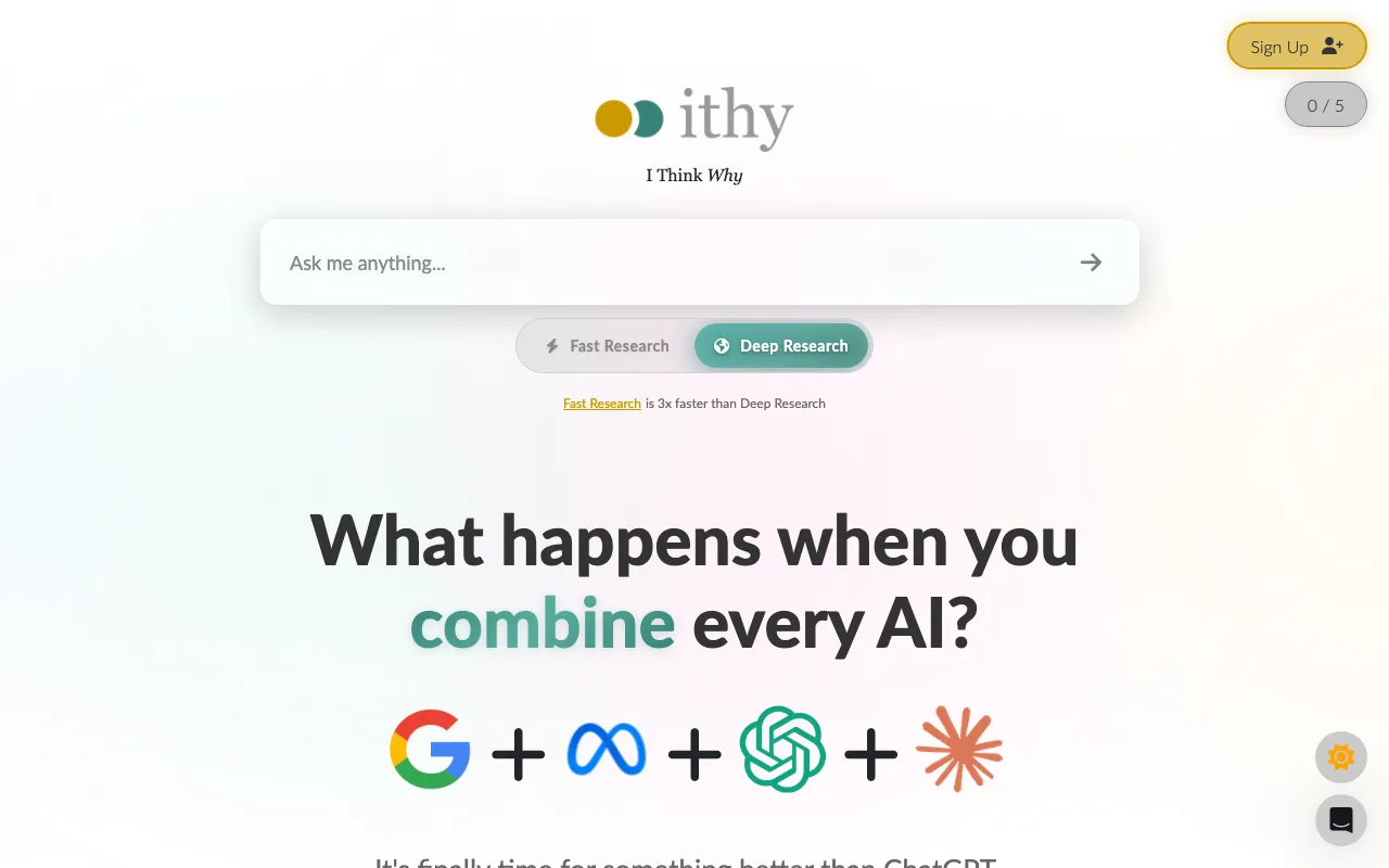 Ithy AI — preview screenshot