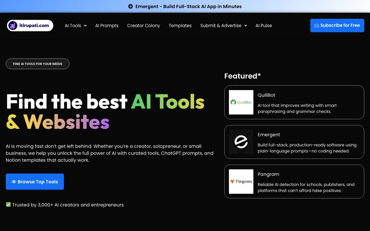 itirupati — preview screenshot