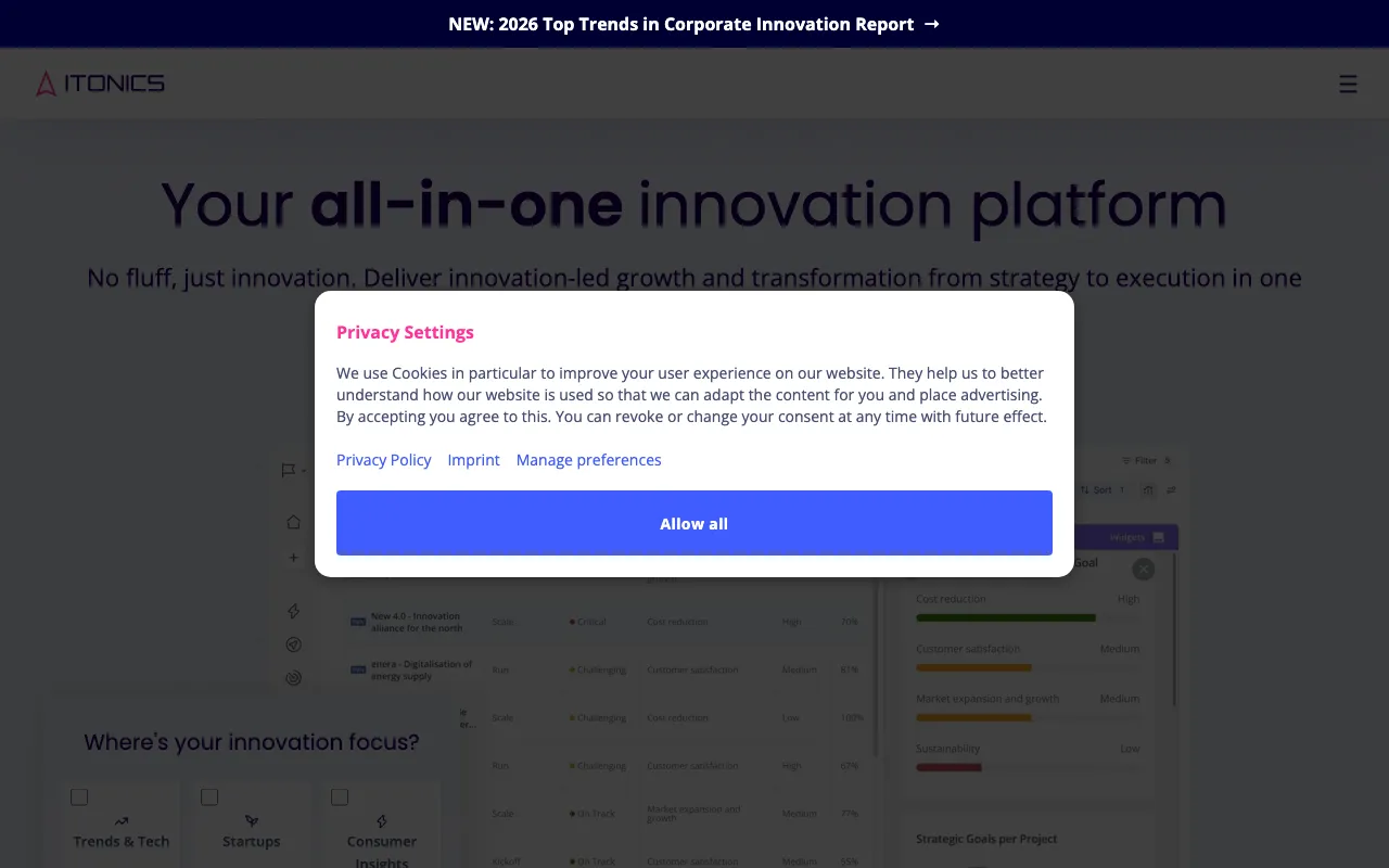 ITONICS — preview screenshot
