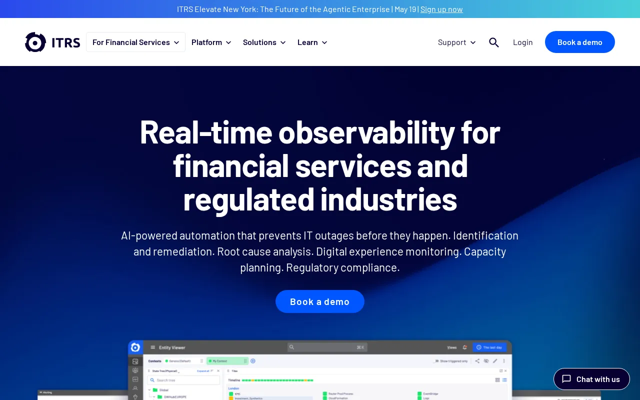 ITRS Geneos — preview screenshot