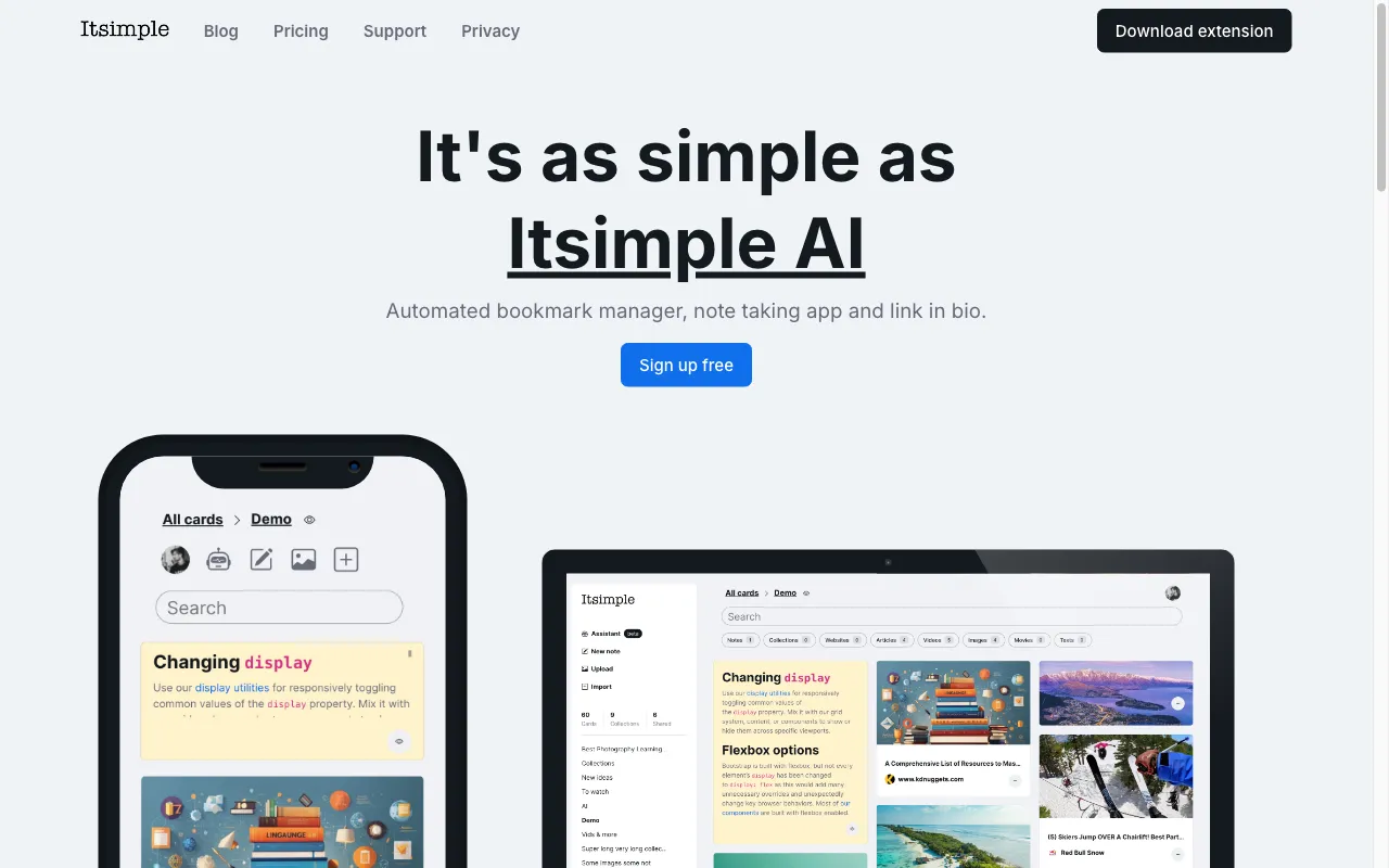 Itsimple AI — preview screenshot