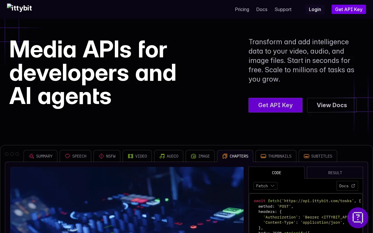 ittybit — preview screenshot