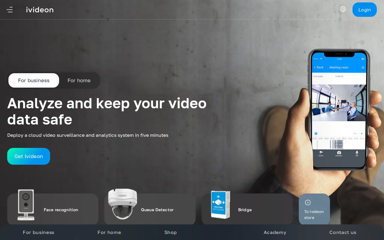 Ivideon — preview screenshot