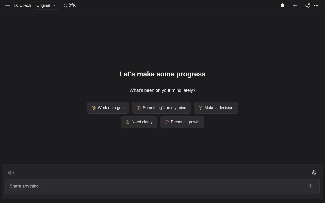 IX Coach — preview screenshot