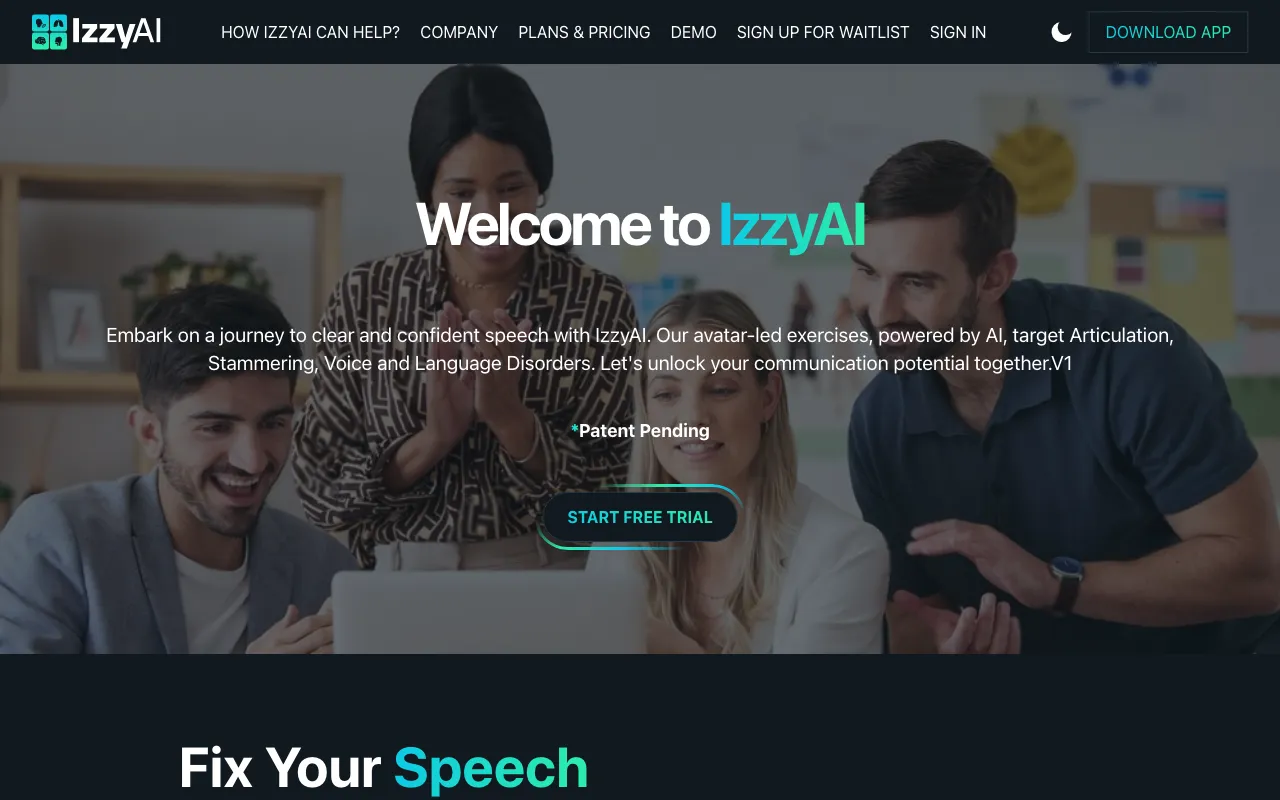 IzzyAI — preview screenshot