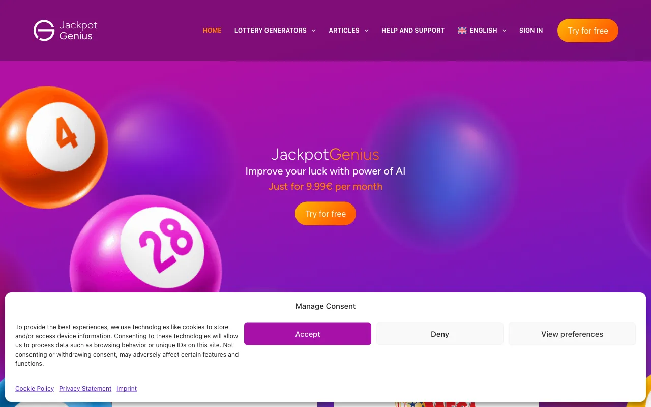 Jackpot Genius — preview screenshot