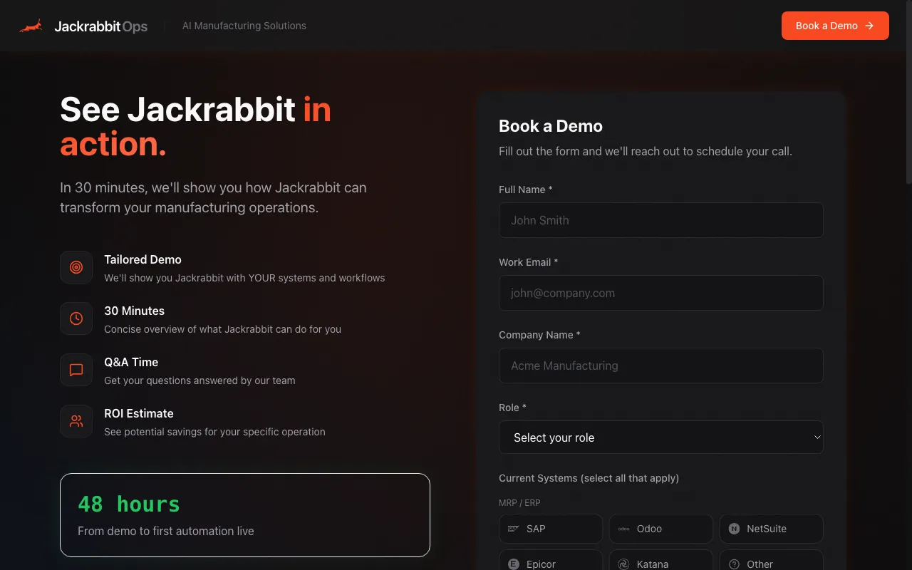 Jackrabbit Ops — pricing page