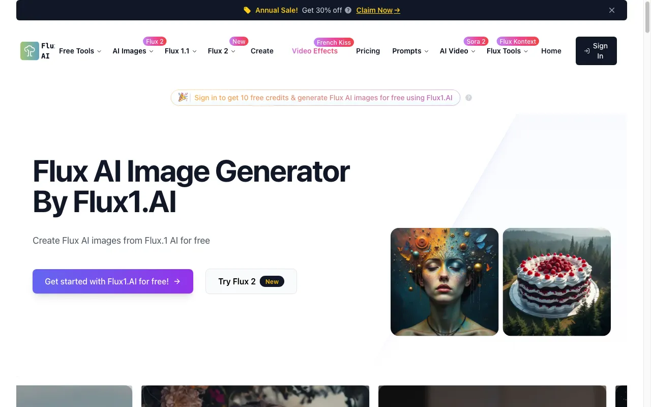 Flux.1 AI — preview screenshot