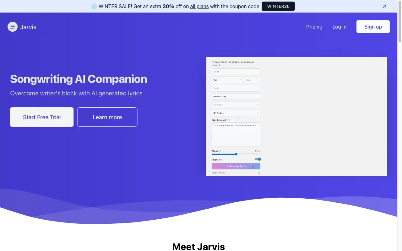Jarvis — preview screenshot