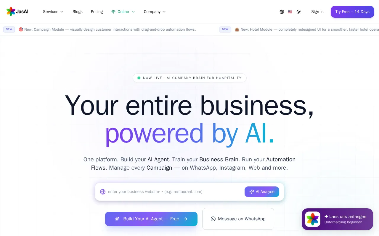 Jas AI — preview screenshot