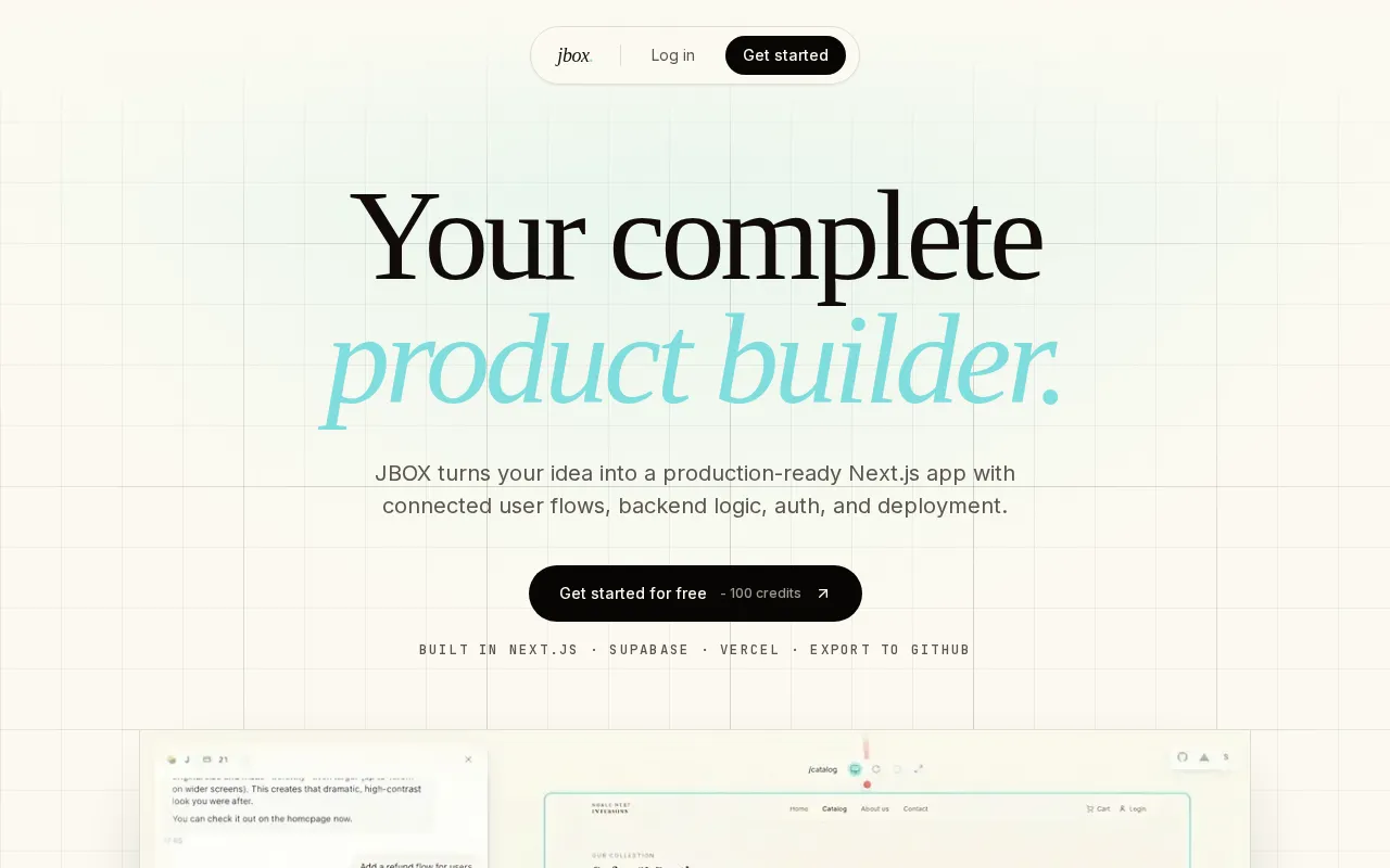 JBOX — preview screenshot