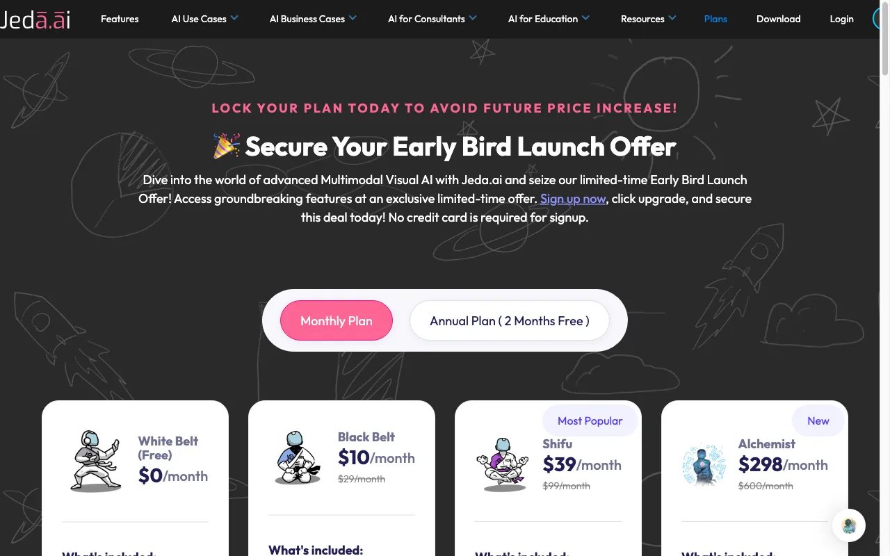 Jeda.ai — pricing page