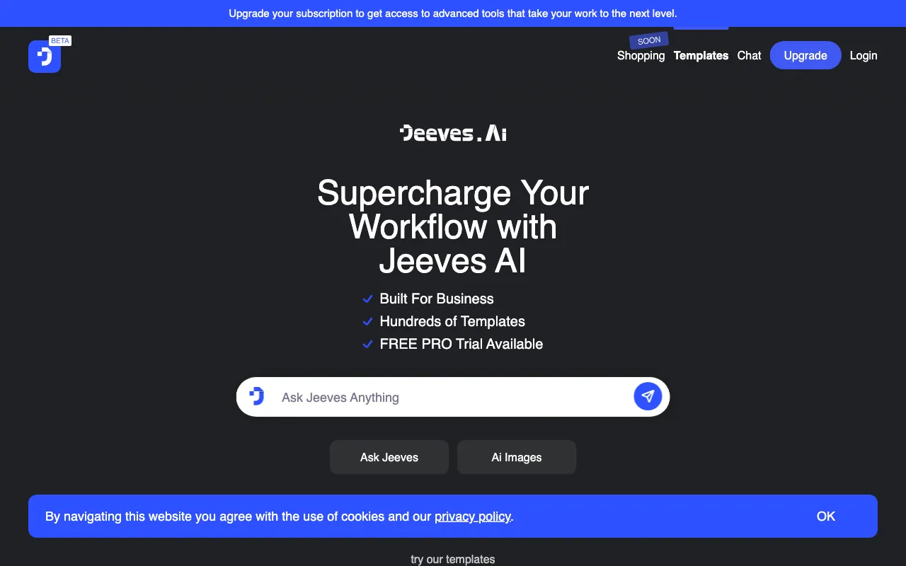 Jeeves.Ai — preview screenshot