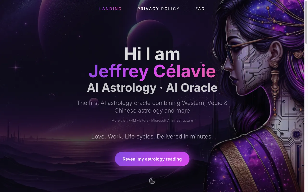 Jeffrey Celavie — preview screenshot
